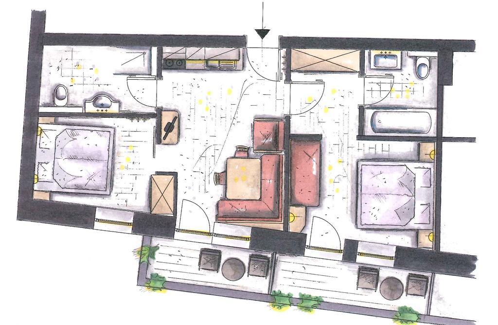 Vila Schimpfoesslhof Fiss Exteriér fotografie